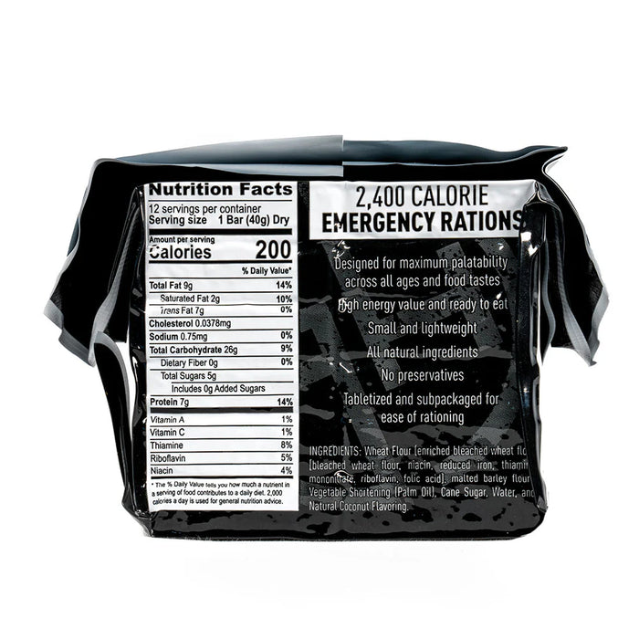 Emergency Ration Bars (2400 calories)