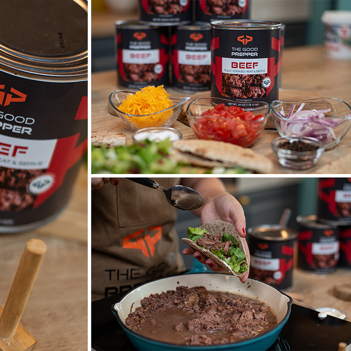 Canned Beef Tacos