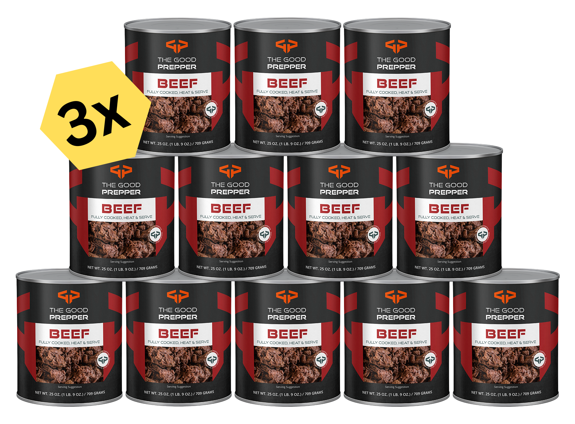 The Good Prepper Beef Canned Meat
