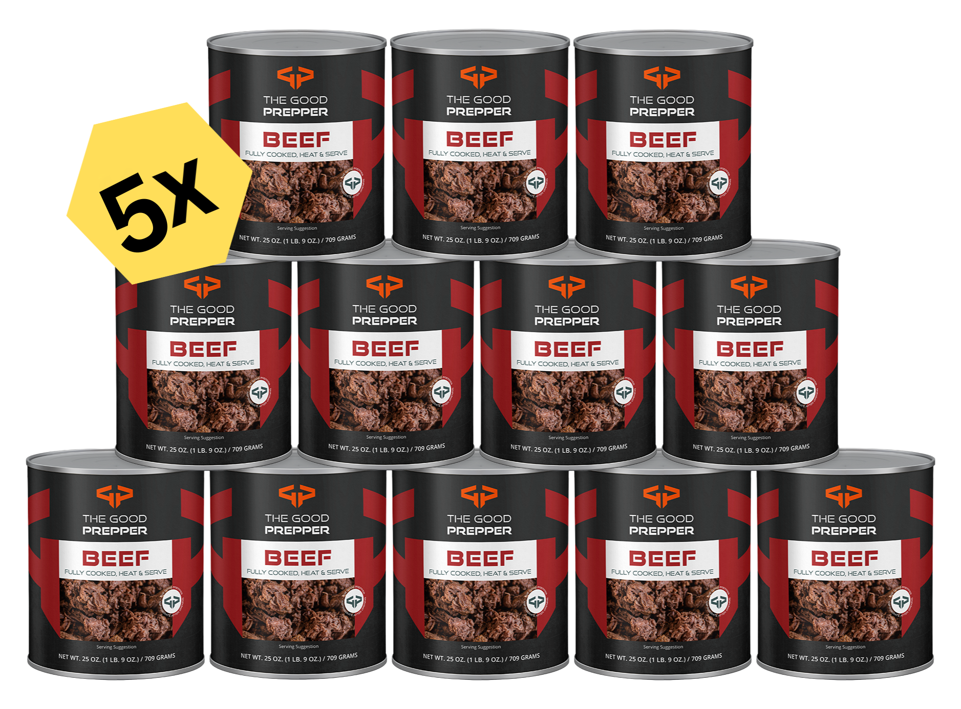 The Good Prepper Beef Canned Meat
