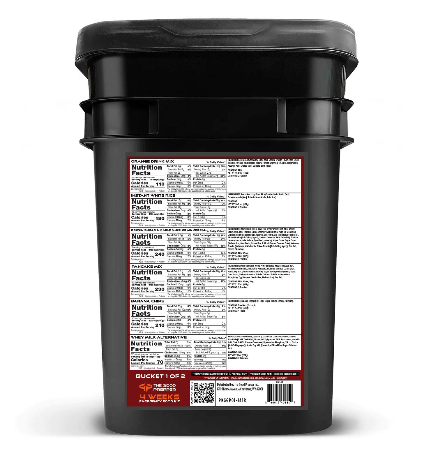 Buy a 3-Month Supply, Get a Free 2x72h Kit