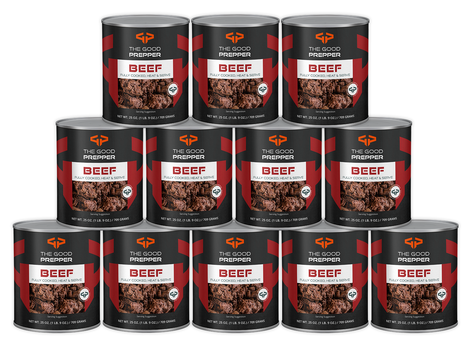 The Good Prepper Beef Canned Meat