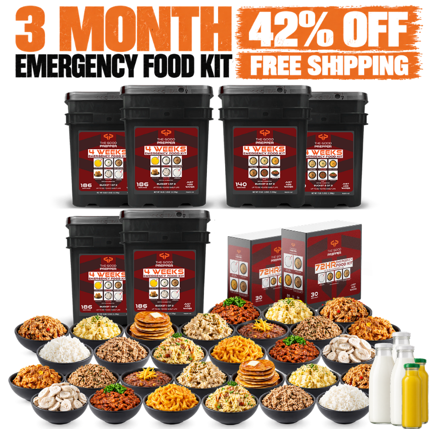 Buy a 3-Month Supply, Get a Free 2x72h Kit