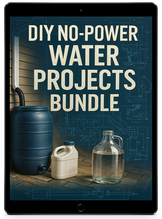 Digital Manual DIY No-Power Water Projects Bundle